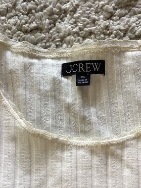 Jcrew Pointelle top. Xs